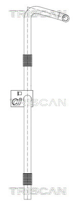 Hydraulische slang, besturing Triscan 8516 29074