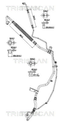 Triscan Airco hogedrukschakelaar 9010 28093