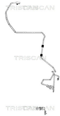 Triscan Hoge druk- / lage drukleiding, airconditioning 9010 69001