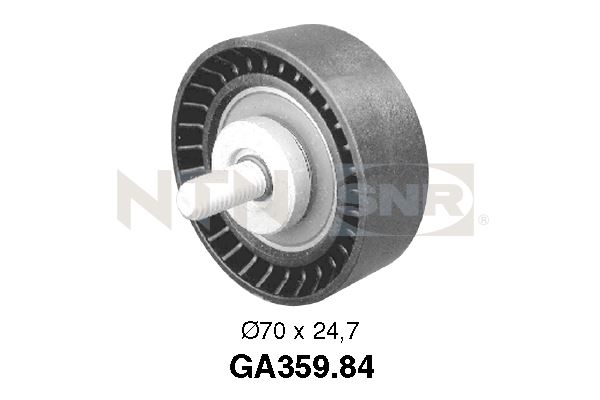 Geleiderol (poly) V-riem SNR GA359.84