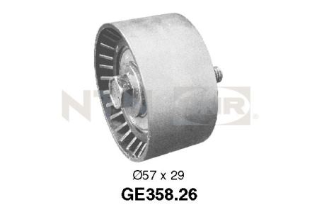 Geleiderol distributieriem SNR GE358.26