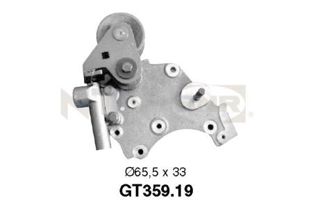 Spanrol distributieriem SNR GT359.19