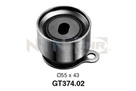 Spanrol distributieriem SNR GT374.02