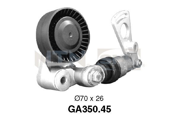 Spanrol (poly) V-riem SNR GA350.45