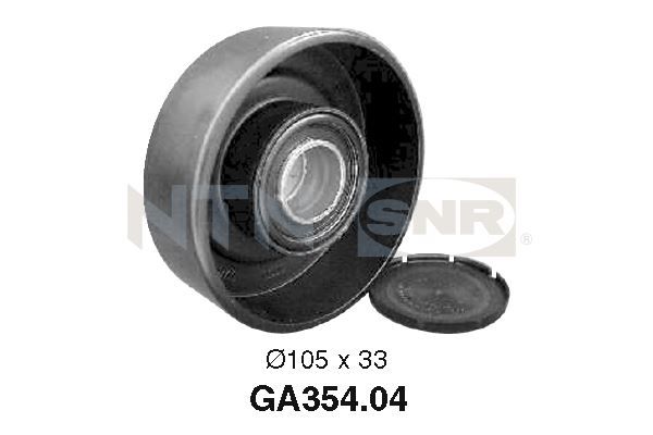 Geleiderol (poly) V-riem SNR GA354.04