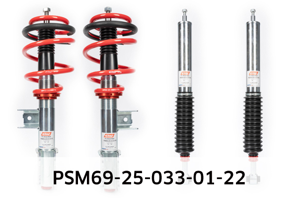 Eibach Veren/dempers (onderstel) PSM69-25-033-01-22