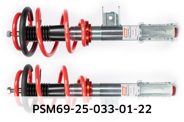 Eibach Veren/dempers (onderstel) PSM69-25-033-01-22