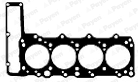 Cilinderkop pakking Payen BT540