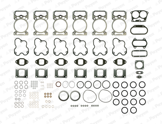 Cilinderkop pakking set/kopset Payen DG082