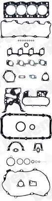 Cilinderkop pakking set/kopset Payen DW950