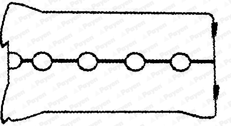 Kleppendekselpakking Payen JM5303