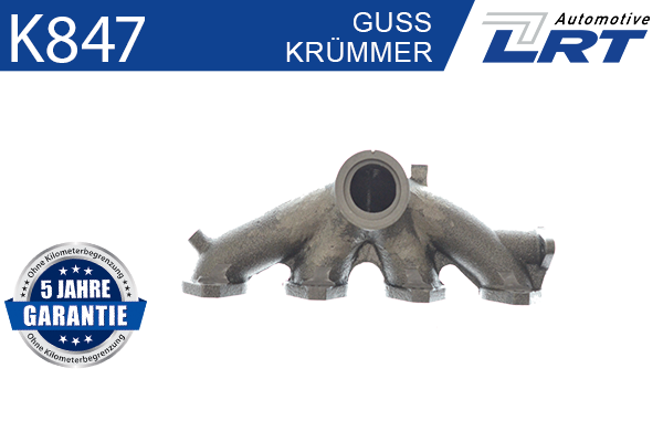 LRT Spruitstuk, uitlaatsysteem K847