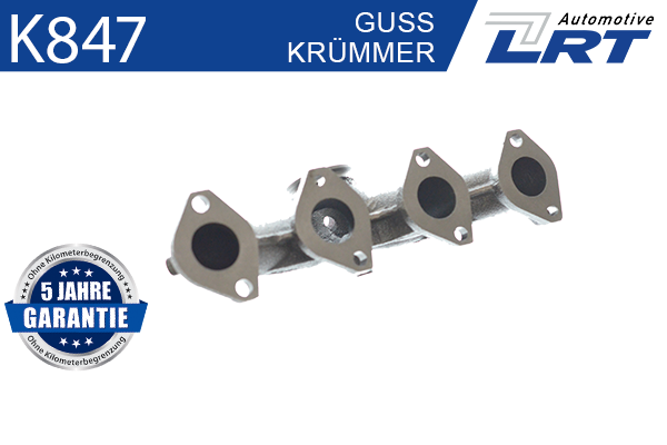 LRT Spruitstuk, uitlaatsysteem K847