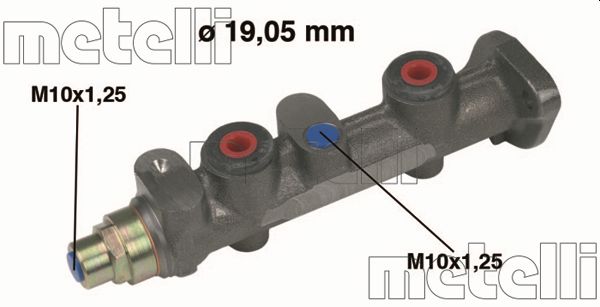 Hoofdremcilinder Metelli 05-0022