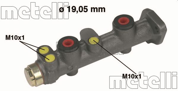 Hoofdremcilinder Metelli 05-0024