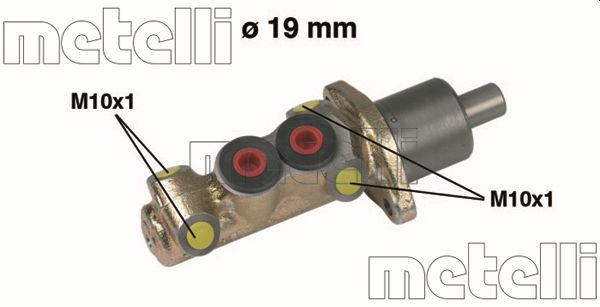 Hoofdremcilinder Metelli 05-0061