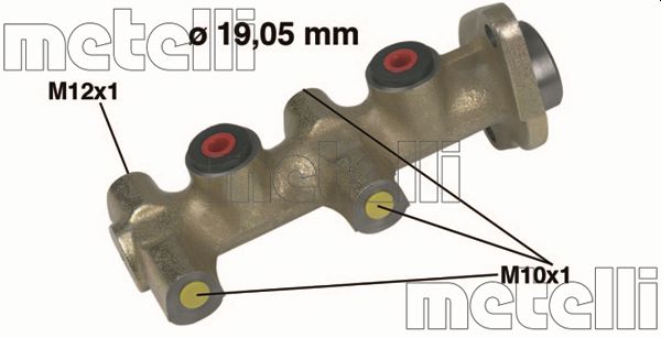 Hoofdremcilinder Metelli 05-0115