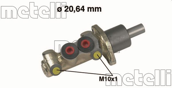 Hoofdremcilinder Metelli 05-0125
