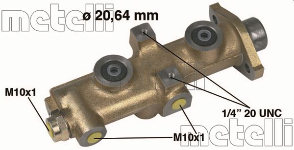 Metelli Hoofdremcilinder 05-0133