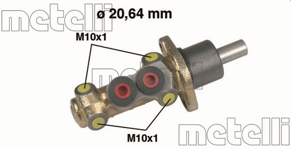 Hoofdremcilinder Metelli 05-0142