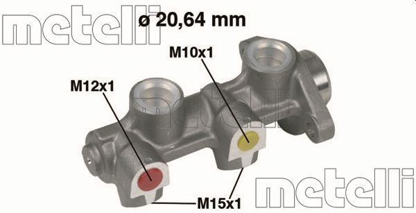 Hoofdremcilinder Metelli 05-0180