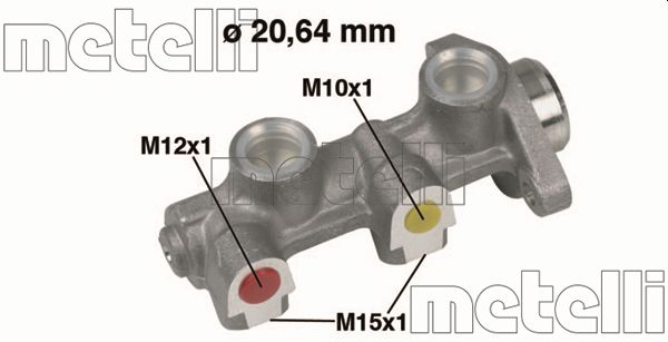 Hoofdremcilinder Metelli 05-0184