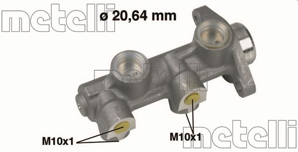 Hoofdremcilinder Metelli 05-0186