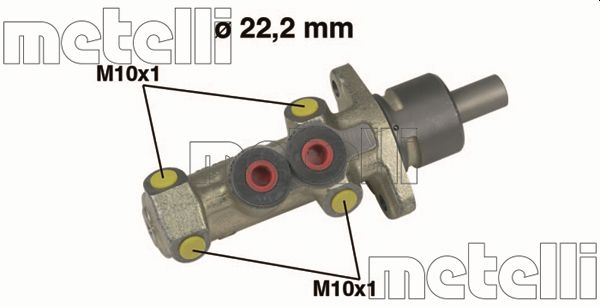 Hoofdremcilinder Metelli 05-0206