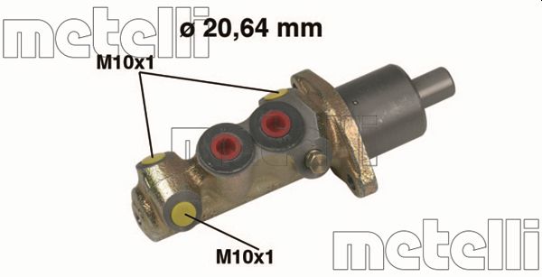 Hoofdremcilinder Metelli 05-0225