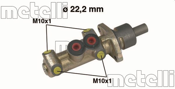 Hoofdremcilinder Metelli 05-0243