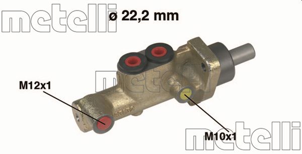 Hoofdremcilinder Metelli 05-0246