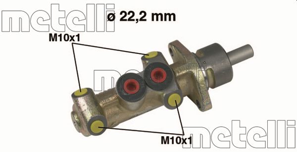 Hoofdremcilinder Metelli 05-0264