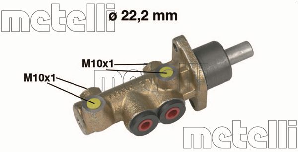 Hoofdremcilinder Metelli 05-0278