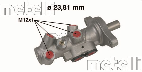 Hoofdremcilinder Metelli 05-0295