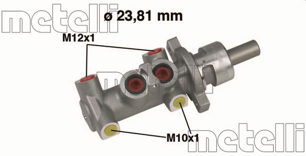 Hoofdremcilinder Metelli 05-0301