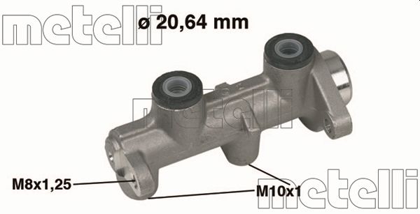 Hoofdremcilinder Metelli 05-0306