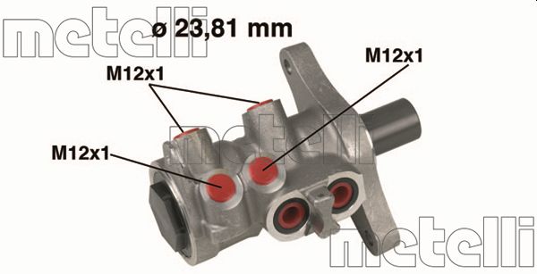 Hoofdremcilinder Metelli 05-0313