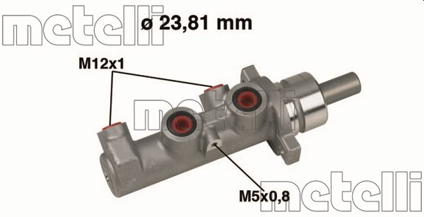 Hoofdremcilinder Metelli 05-0317