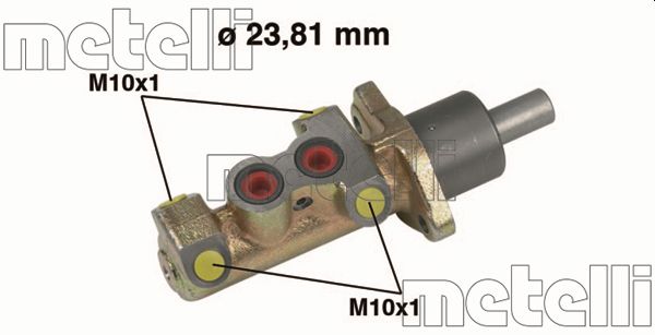 Hoofdremcilinder Metelli 05-0325