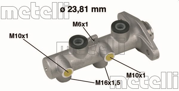 Hoofdremcilinder Metelli 05-0349