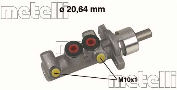 Hoofdremcilinder Metelli 05-0356