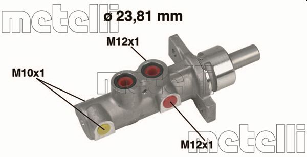 Hoofdremcilinder Metelli 05-0362