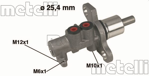 Hoofdremcilinder Metelli 05-0368