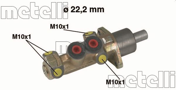 Hoofdremcilinder Metelli 05-0387