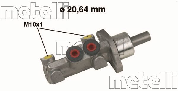 Hoofdremcilinder Metelli 05-0391