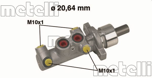 Hoofdremcilinder Metelli 05-0397