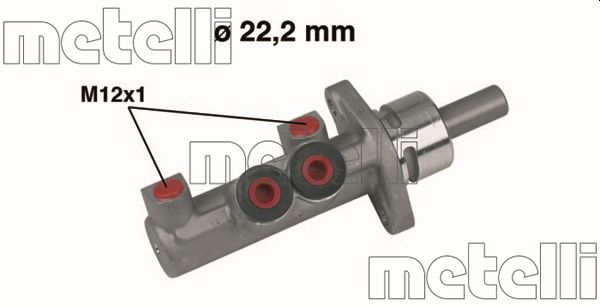 Hoofdremcilinder Metelli 05-0403