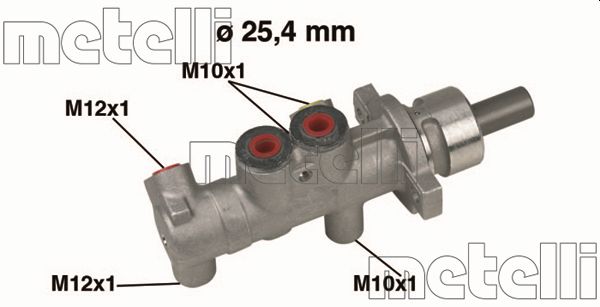 Hoofdremcilinder Metelli 05-0415