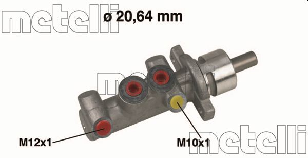 Hoofdremcilinder Metelli 05-0416