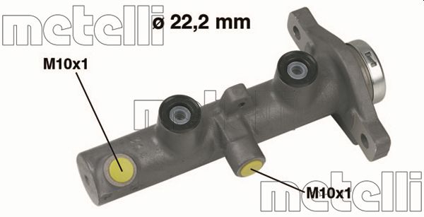 Hoofdremcilinder Metelli 05-0430
